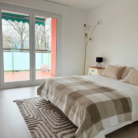 Modern Flat With Big Balcony & Garage Parking *