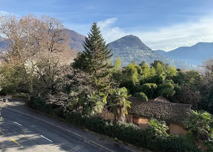 Modern Flat With Big Balcony & Garage Parking * Лугано